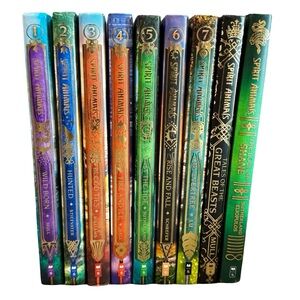 9 Spirit Animals Lot Book Set 1-7 + 2 Hardcovers NY Times Authors Scholastic